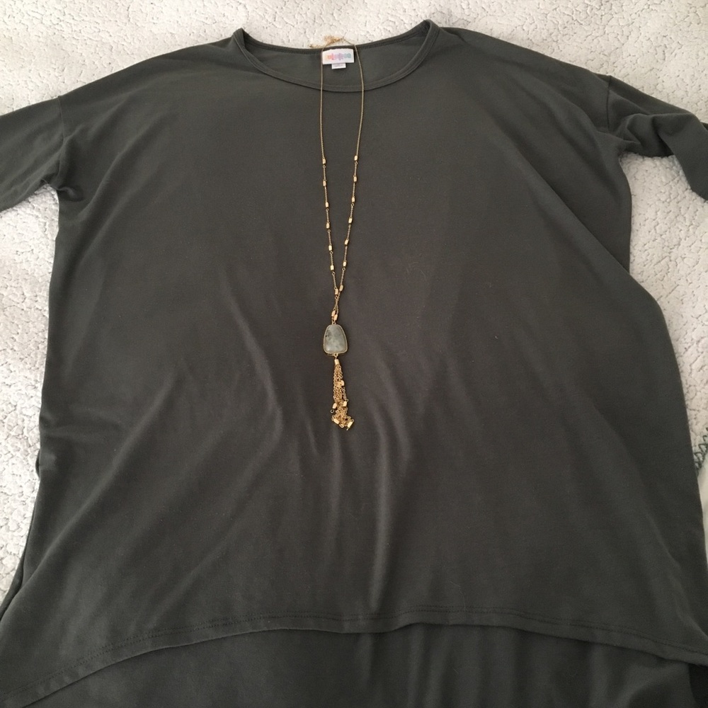 Charcoal Gray Lularoe Irma